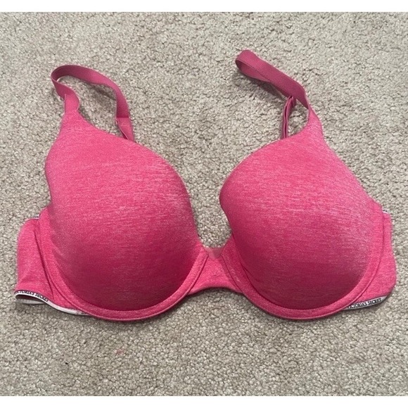 Victoria's Secret Uplift Semi Demi Pink Bra Size 34D - Picture 1 of 3